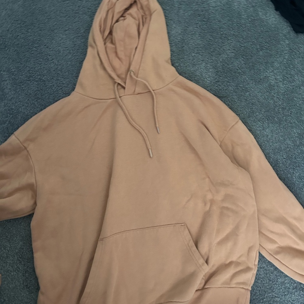 Tan Hoodie Sweater